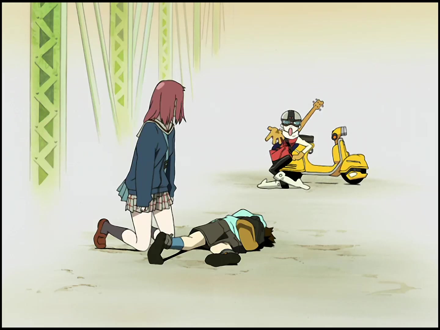[Tsukyio Editing Resources] FLCL (Episode 1) Raw Clips (66) (tsukyio.com).mp4